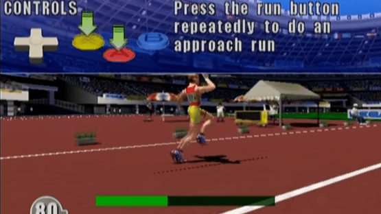 Virtua Athlete 2000 Screenshot