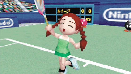 Mario Tennis: Nina Screenshot