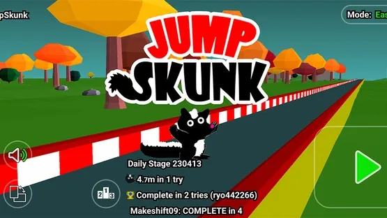 Jump Skunk screenshot 1