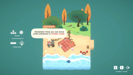 A Tiny Sticker Tale Screenshot