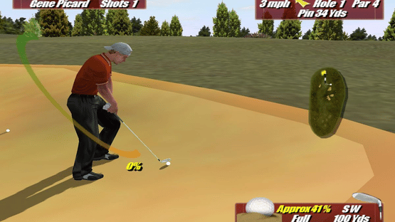 Leaderboard Golf Screenshot