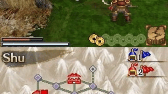 Dynasty Warriors DS: Fighter's Battle Screenshot