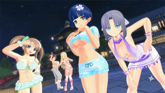 Senran Kagura Burst Re:Newal - Gessen Character Set Screenshot