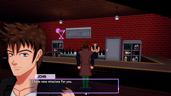 Calmed by the Dark: Shin Neon Screenshot