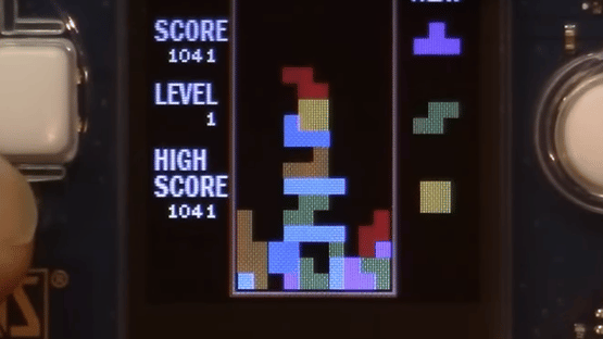 Micro Arcade Tetris Screenshot