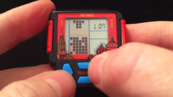 Tetris Game Watch Screenshot