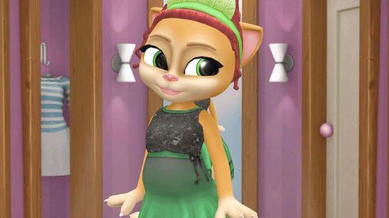 Pregnant Talking Cat Emma Screenshot