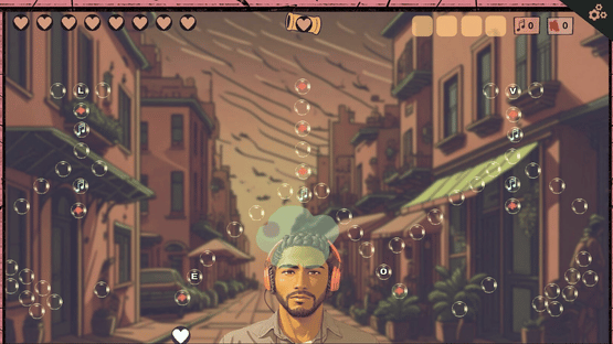 Pegdrop Hearts Screenshot