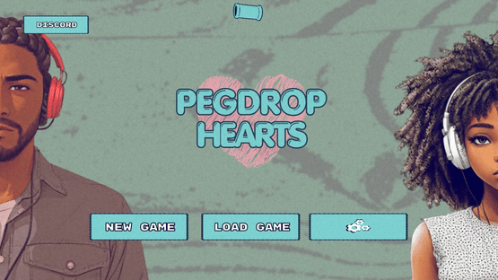 Pegdrop Hearts Screenshot