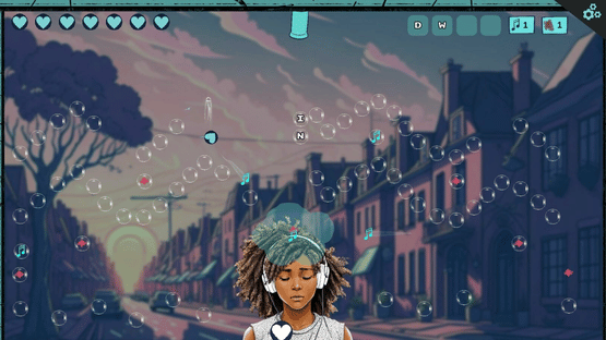 Pegdrop Hearts Screenshot