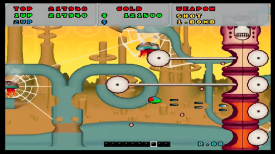 Sega Ages 2500 Vol. 3: Fantasy Zone Screenshot