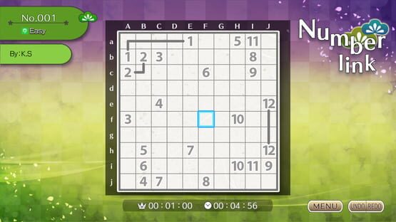 Puzzle by Nikoli S: Numberlink screenshot 5