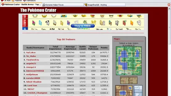 Pokémon Crater screenshot 1