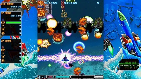 Batsugun: Saturn Tribute Boosted gameplay screenshot 2