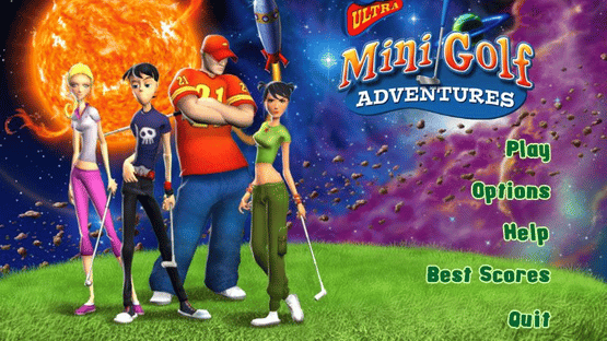 3D Ultra Minigolf Adventures: Space Screenshot