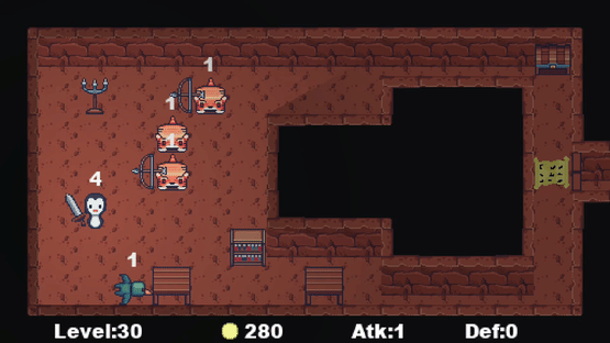 Strategy Game but With a Penguin Who Has a Sword Screenshot