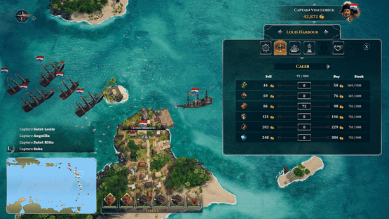 Corsairs: Battle of the Caribbean Screenshot