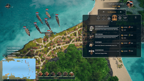 Corsairs: Battle of the Caribbean Screenshot