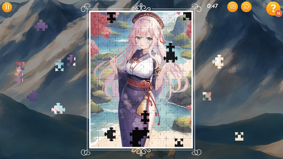 Ultimate Anime Jigsaw Puzzle Screenshot