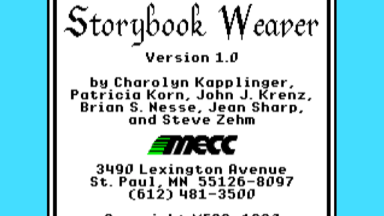 Storybook Weaver Screenshot