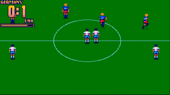 Rick Davis' World Trophy Soccer Screenshot