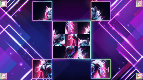 Neon Fantasy: Girls Screenshot