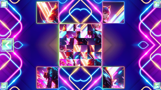 Neon Fantasy: Girls Screenshot