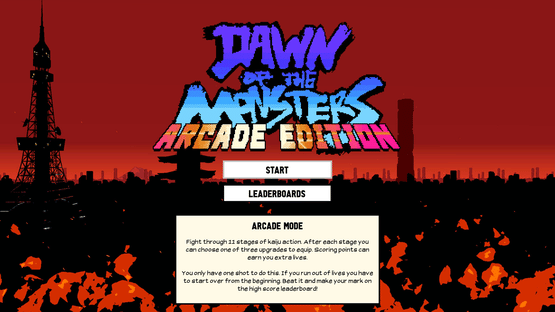 Dawn of the Monsters: Arcade Edition Screenshot