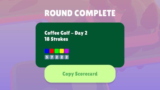 Coffee Golf Screenshot