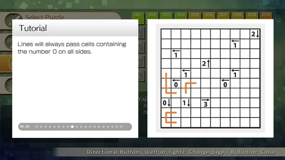 Puzzle by Nikoli S Yajilin screenshot 3