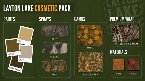 The Hunter: Call of the Wild - Layton Lake Cosmetic Pack screenshot 1
