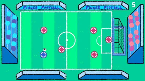 Finger Football: Goal in Two Screenshot