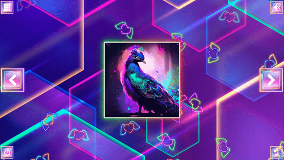 Neon Fantasy: Birds Screenshot