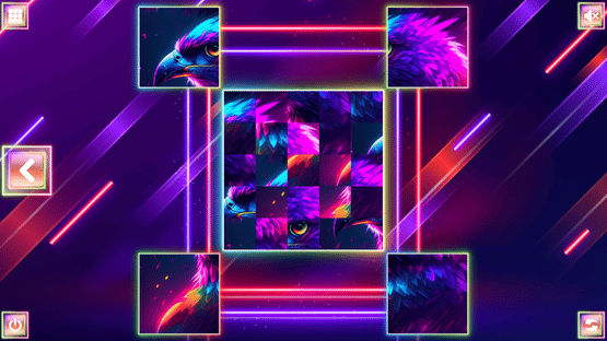 Neon Fantasy: Birds Screenshot