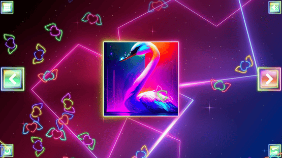 Neon Fantasy: Birds Screenshot