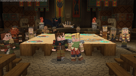 Minecraft: How To Train Your Dragon Screenshot