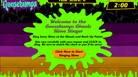 Goosebumps Ghouls Slime Slinger Screenshot