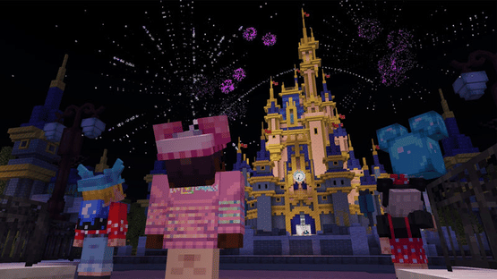 Minecraft: Walt Disney World Magic Kingdom Adventure Screenshot