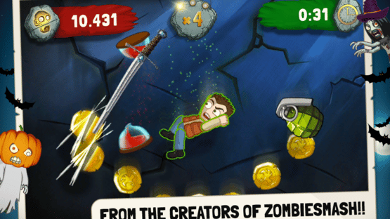 Zombie Swipeout Screenshot