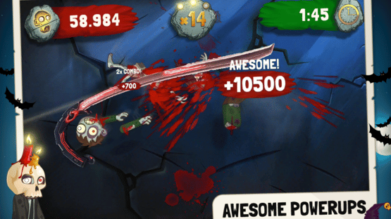 Zombie Swipeout Screenshot