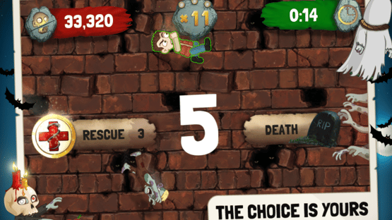 Zombie Swipeout Screenshot