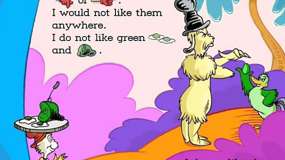 Living Books: Green Eggs and Ham Screenshot