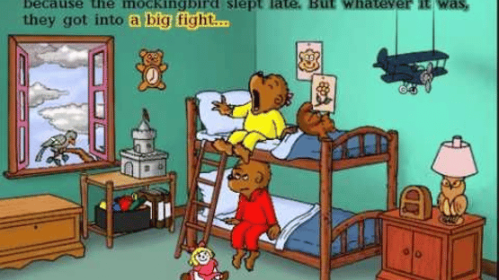 Living Books: The Berenstain Bears Get in a Fight Screenshot