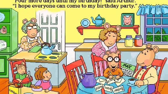 Living Books: Arthur's Birthday screenshot 1