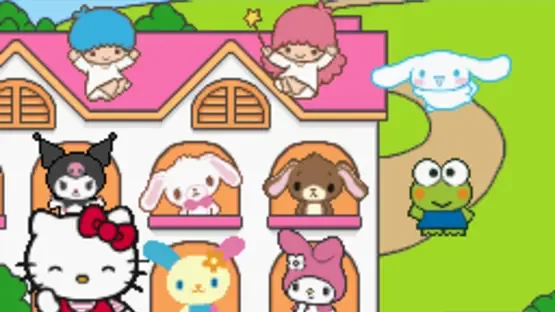 DS Pico Series: Sanrio no Party Heikou! Oryouri - Oshare - Okaimono screenshot 1