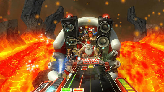 Santa Rockstar HD Screenshot