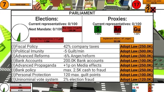Corrupt: Political Simulator screenshot 12