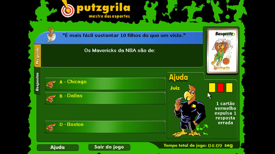 Putzgrila: Mestre dos Esportes Screenshot