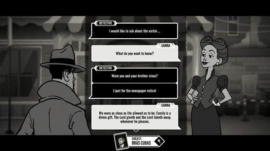 The Posthumous Investigation Screenshot