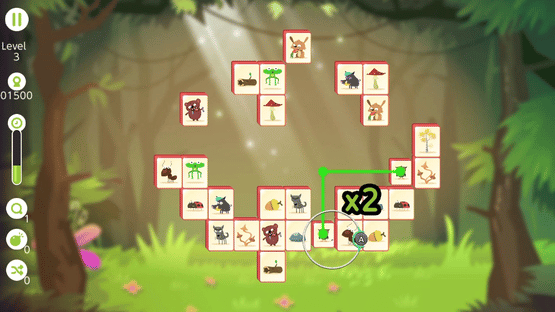 Mahjong Woods Screenshot